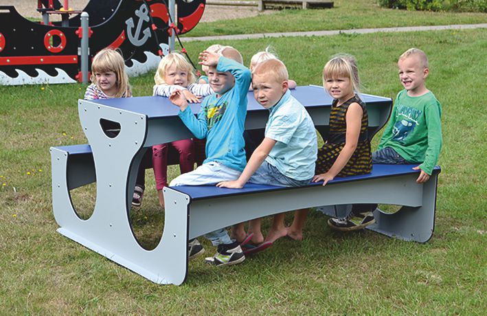 Ledon Originals Tisch-Bank-Kombination Kindergarten